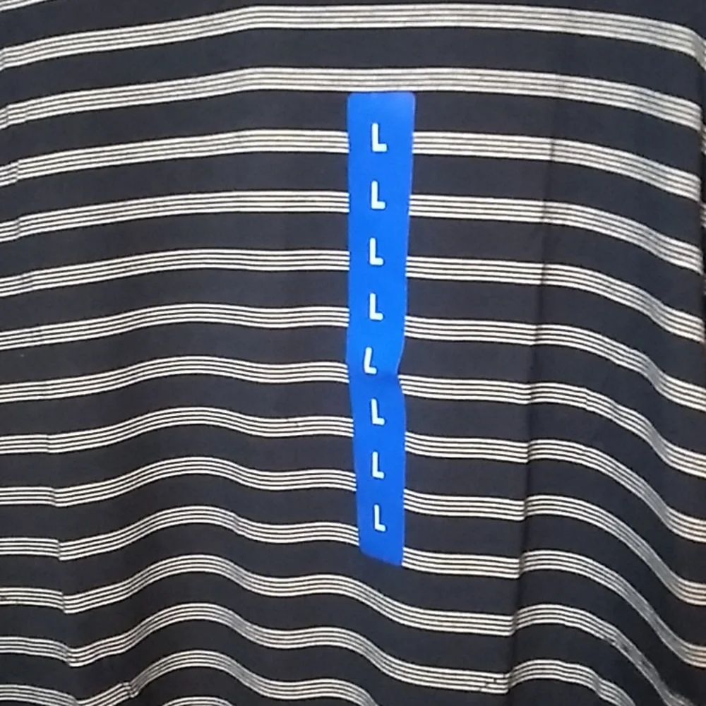 Hang Ten UV Protection UPF 50+ Blue & White Dress w Pockets Women's Large - Picture 4 of 6